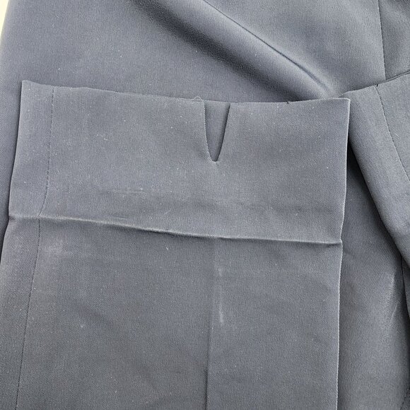 Peace Of Cloth Panticular‎ Womens Dress Pants Size 6 Navy Polyester Blend READ - Picture 2 of 11